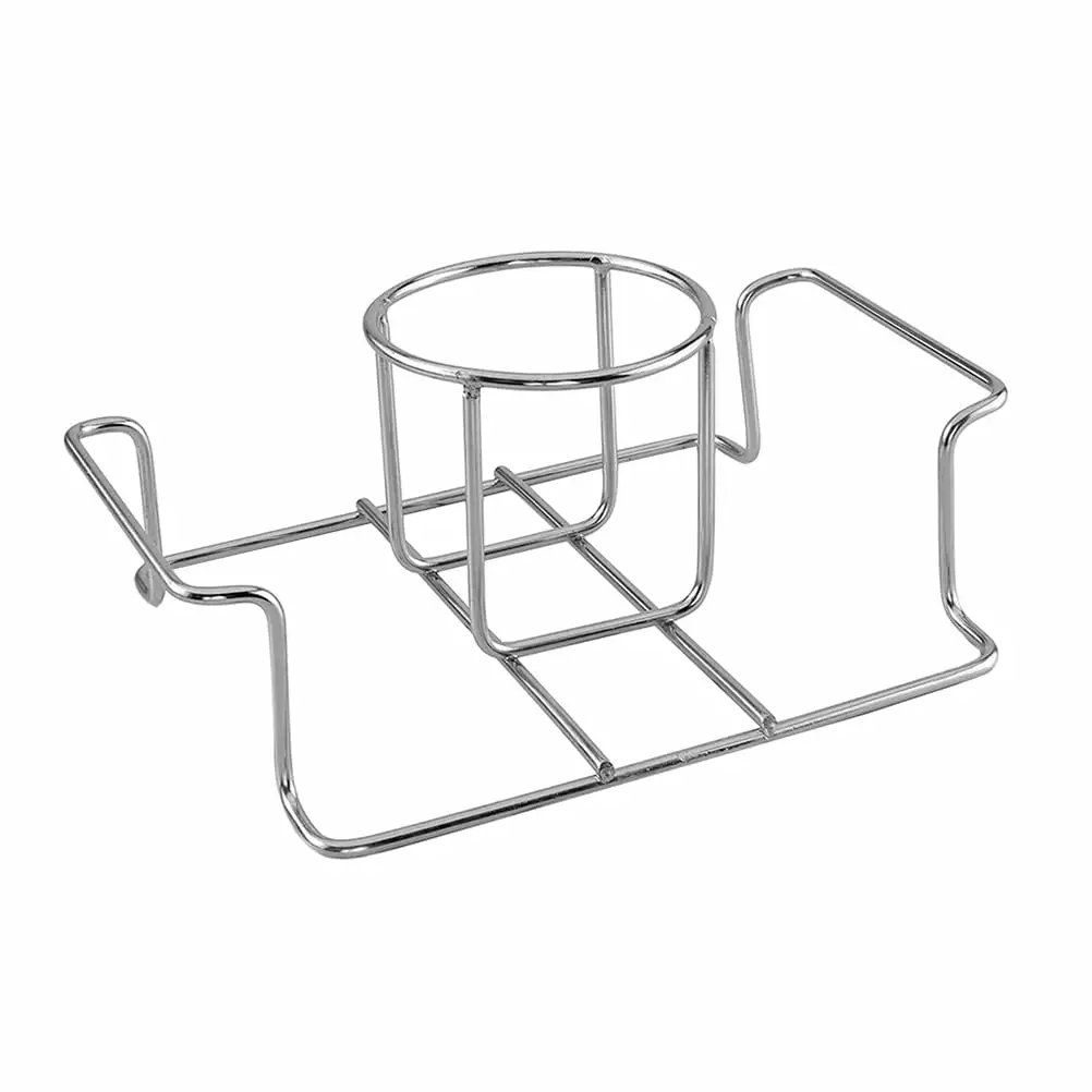 Hemoton Chicken Rack Stand Beer Holder Roasting Can BBQ Turkey Grill Smoker Information