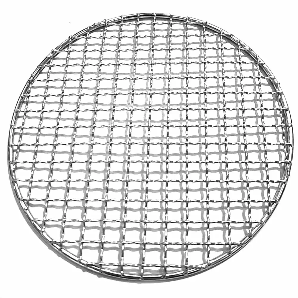 BCLONG Round BBQ Grill Net Mesh Rack Grid Grate Wire Cooking