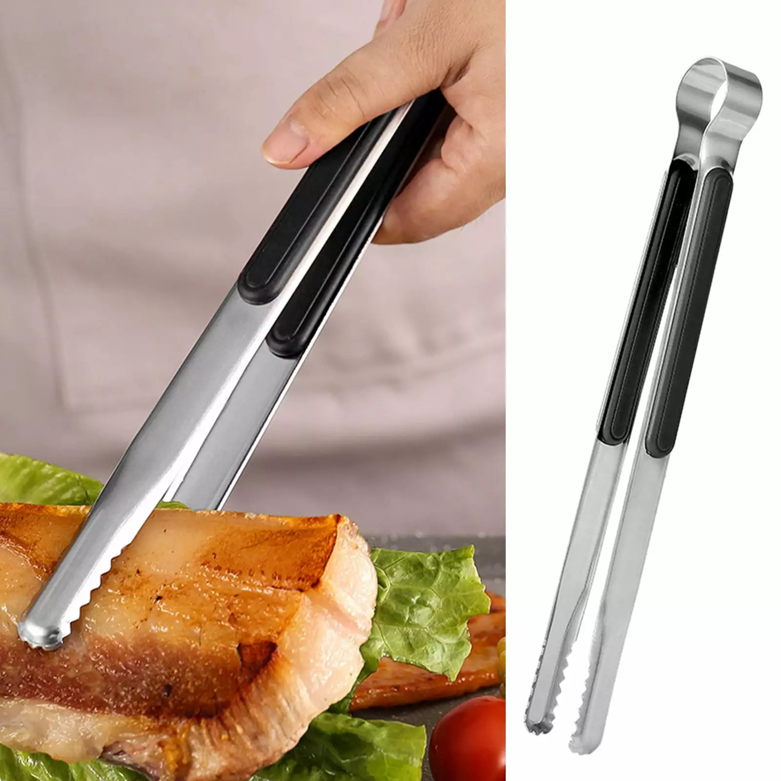 FUFUDDK BBQ Rib Rack Gas or Charcoal Grill Non-Stick Grilled Chicken Barbecue Stand Clearance Sale
