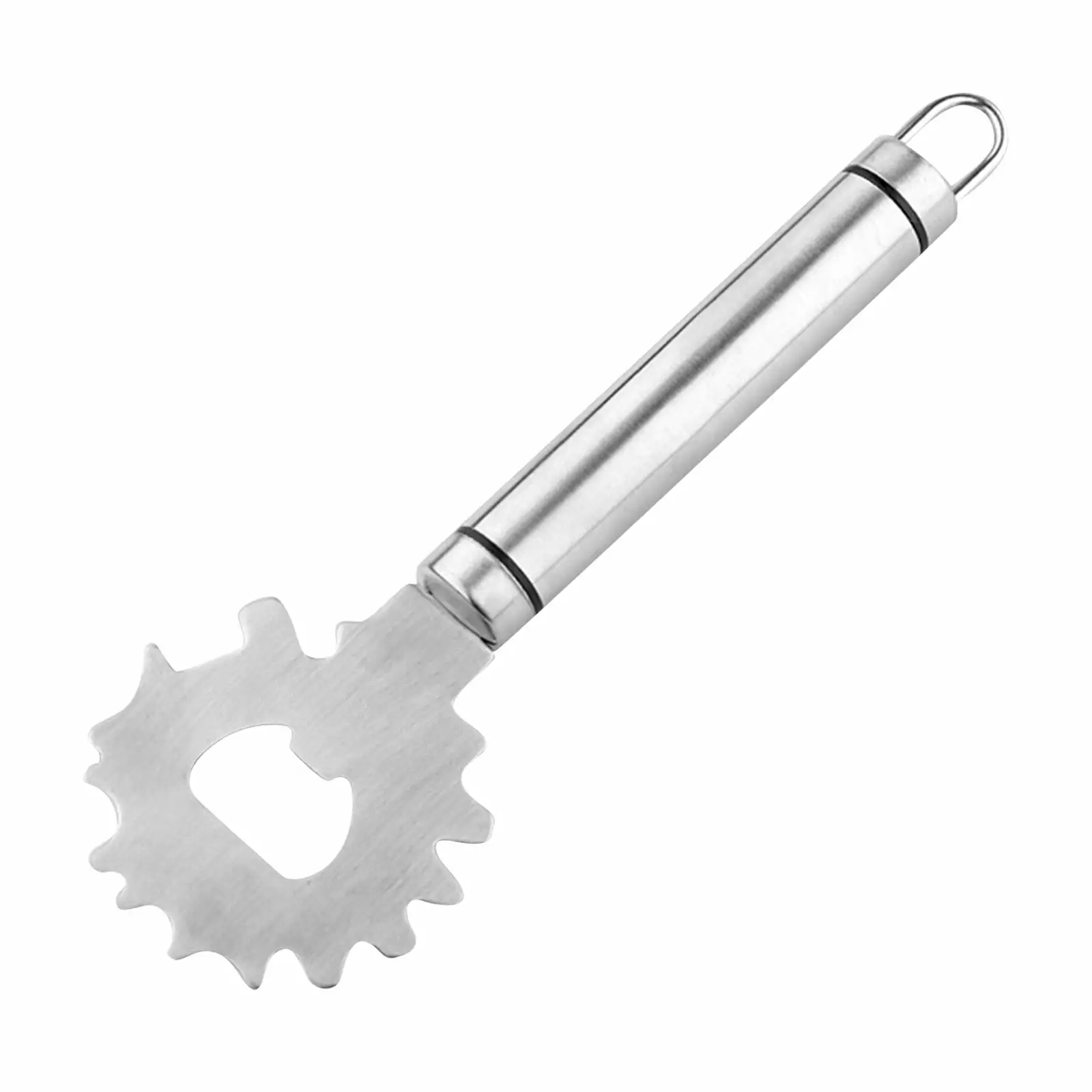 Qeieuw Stainless Steel Multi-Purpose BBQ Grill Scraper and Cleaning Brush One
