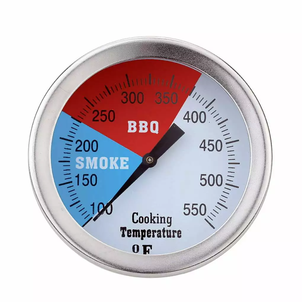 1PCS Stainless Steel BBQ Smoker Pit Grill Thermometer 100-550 Information