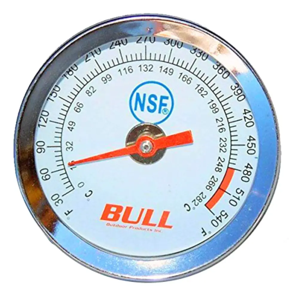 BBQ Grill Temperature Gauge Matches Most Bull Models 16509