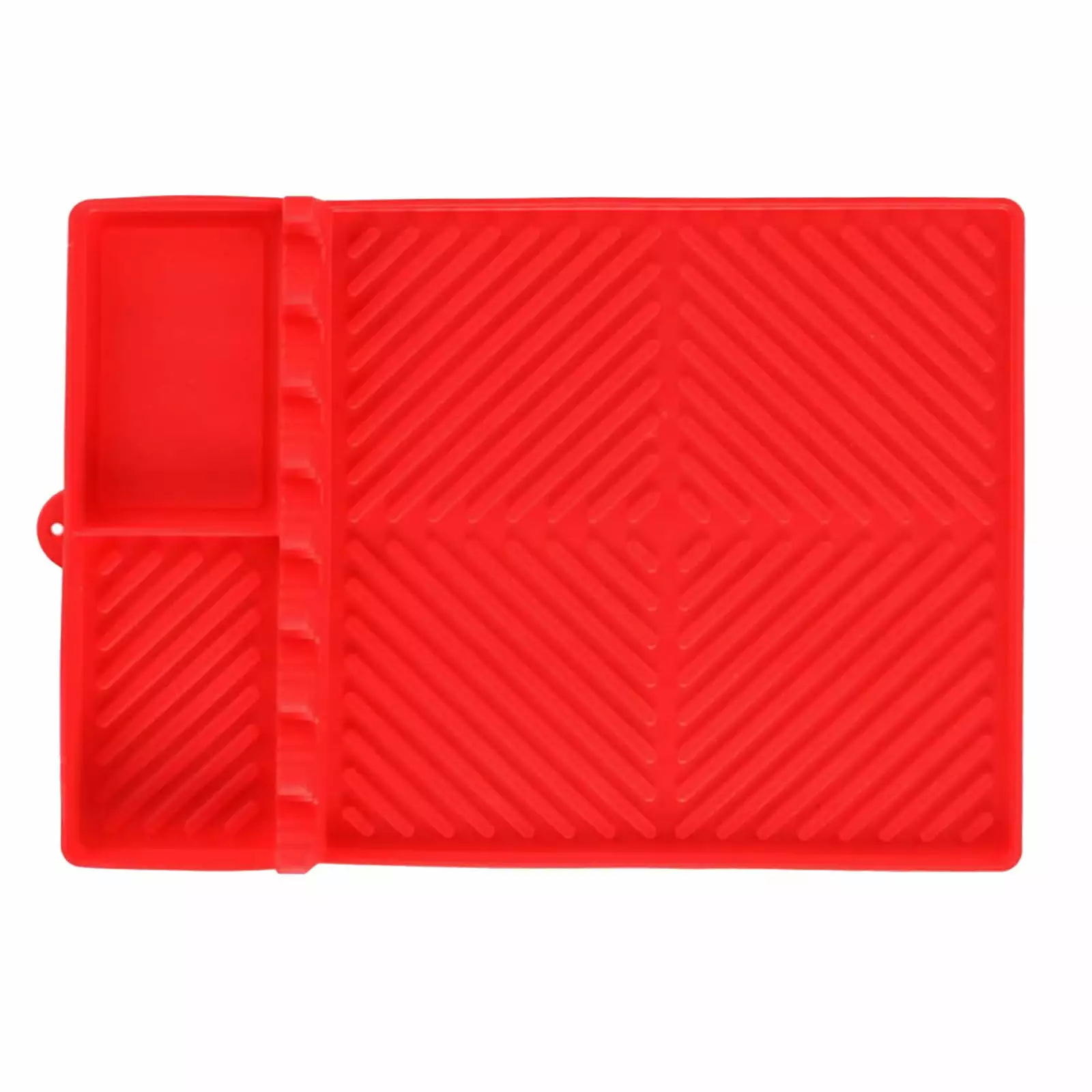 BBQ Vitals Camping Kitchen BBQ Grill Mats Under Outdoor Grill Black Stone Grill Silicone Side Shelf Mat Oil Drain Pad Gril...