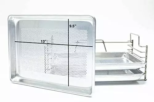 BR3 Grill Tray System Smoking, Drying, and Curing Meats and Vegetables Br3