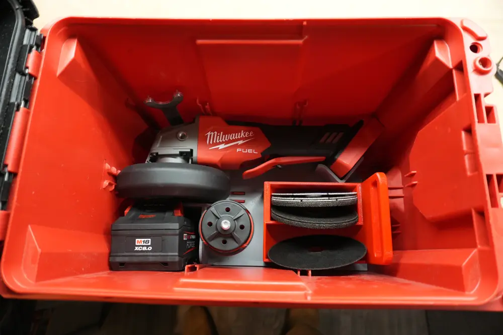 Packout Ammo Can Insert Milwaukee M18 FUEL 4 1/2" Grinder 2880 (MAG2880 AC)