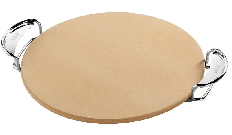 Weber 8836 Pizza Stone, 16.7 L, 13.2 W, Cordierite, Ecru