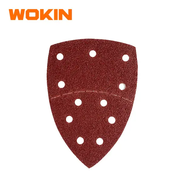 Wokin 80 Grit Sanding Sheets Palm Detail Sanders 5pcs Per Pack