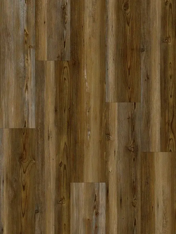 ProSelect Design ProFloor PF807 Flooring Plank, 48 L, 7 W, Stone Plastic Composite/Vinyl, Wilmington Pinewood
