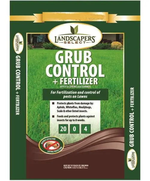 Landscapers Select 902735 Grub Control Fertilizer 5 Sq Ft Lawn Protection