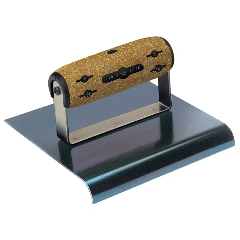 Kraft Elite Series Five Star™ Blue Stainless Hand Edger 6" x 3" - 7 Inch Blade