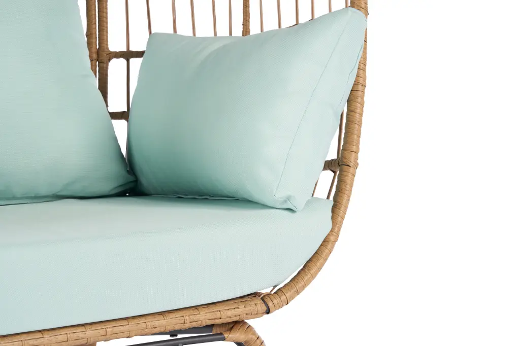 Wicker Egg Chair Oversized Indoor Outdoor Lounger Patio Backyard deeray store