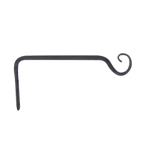 Panacea 89406GT Green Thumb Hanging Plant Hook Black Indoor and Outdoor Use