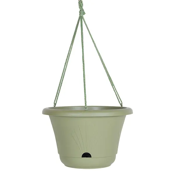 Bloem LHB1342 Lucca Hanging Basket Self Watering System Living Green 13 Inches