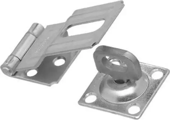 National Hardware N348-854 Swivel Safety Hasp Stainless Steel 4-1/2 Gates and Doors