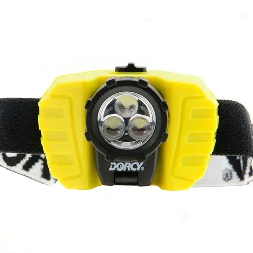 Dorcy 41-2099 Adjustable 28 Lumens LED Headlight Flashlight Swivel Panel