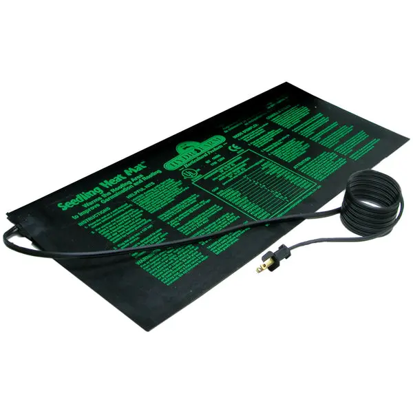 Hydrofarm MT10006 Seedling Heat Mat 9 x 19.5 Inches 17W 120V