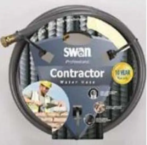 Swan SNCG58050 Contractor+ Heavy Duty Garden Hose 5/8 Inch x 50 Feet
