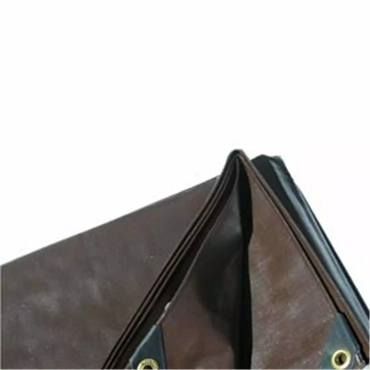 12x25 Super Heavy Duty 8 oz Brown Tarp Durable Outdoor Waterproof Cover Harpster Of Philipsburg