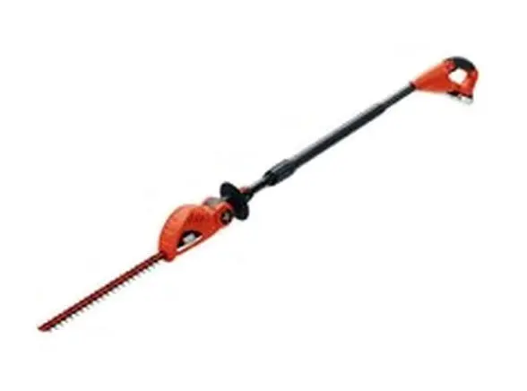 Black & Decker LPHT120 20V Cordless Pole Hedge Trimmer 18 Inch Black u0026 Decker