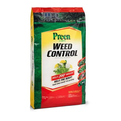 Preen 24-64145 Lawn Weed Control 30 Lbs Effective Weed Preventer