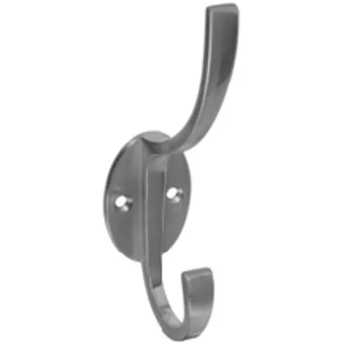 Stanley S806-927 Modern Coat and Hat Hook 5-1/2 Inch Wall Mounted Organizer Home Office