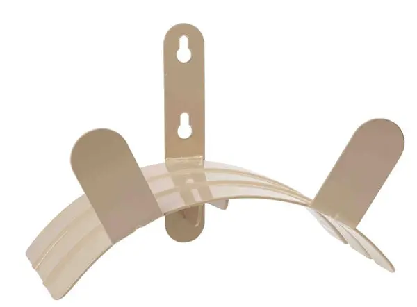Liberty Garden Basic Wall Mounted Hose Hanger 12-Gauge Steel Tan Color