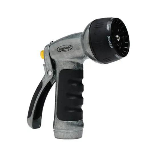 Green Thumb 00451-GT Heavy Duty 7-Pattern Adjustable Hose Nozzle