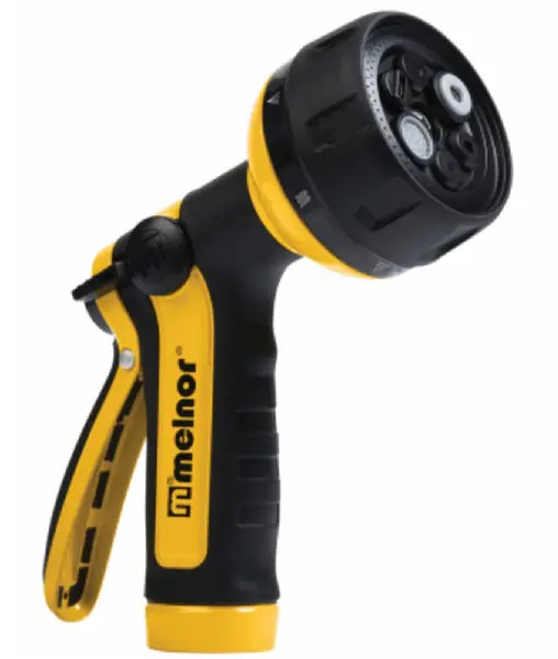 Melnor 15700GT Vortex 6 Pattern Rear Trigger Nozzle Adjustable Garden Hose Sprayer