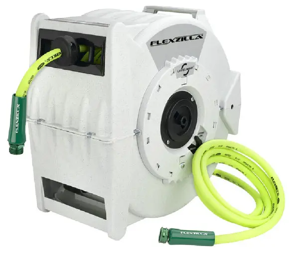 Flexzilla L8340FZ Automatic Winding Dia Hose Reel 70 Feet L Garden and Workshop