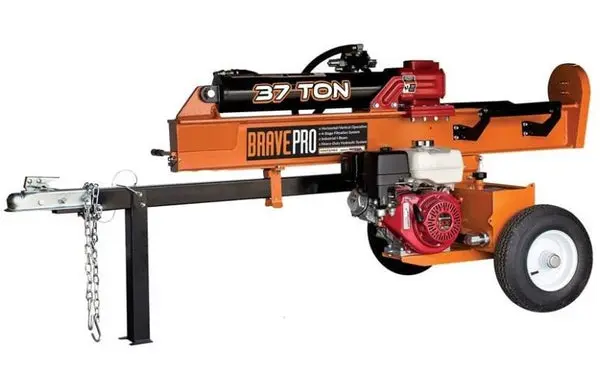 Brave VH1737GX Auto Return Log Splitter 37 Ton Professional Grade Wood Splitter