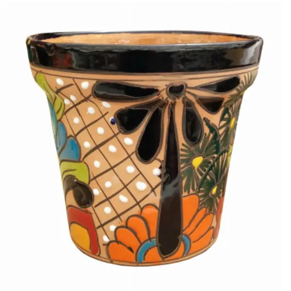 Avera Cono Planter 7 Inch Modern Cone Shaped Flower Pot