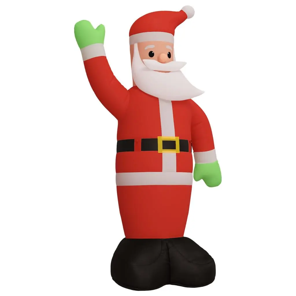 Christmas Inflatable Santa Claus LEDs 145.7" Holiday Yard Decoration