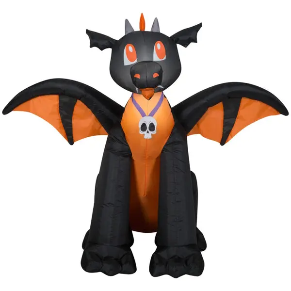 Gemmy 221975 Airblown Halloween Dragon Inflatable Yard Decoration