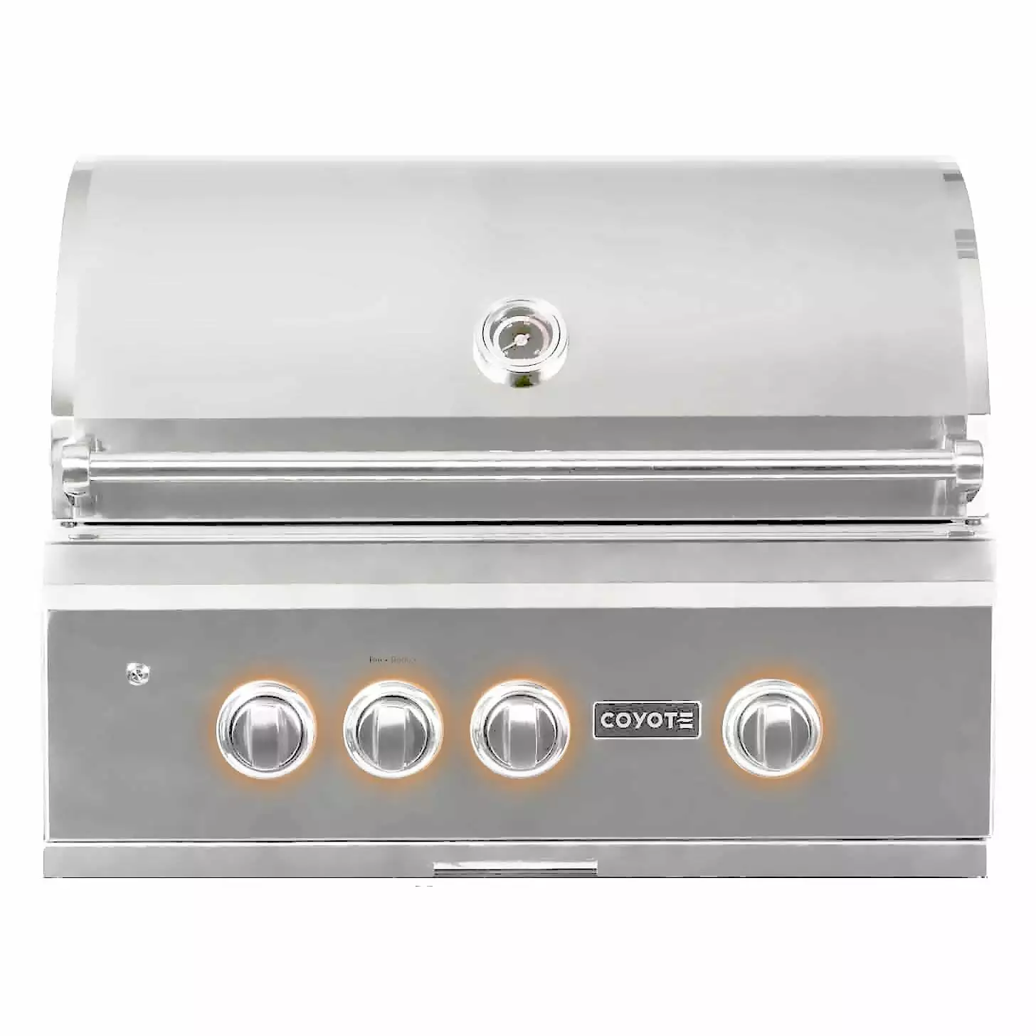 Coyote S-Series 30-Inch 3-Burner Built- Propane Gas Grill RapidSear Infrared Burner and Rotisserie