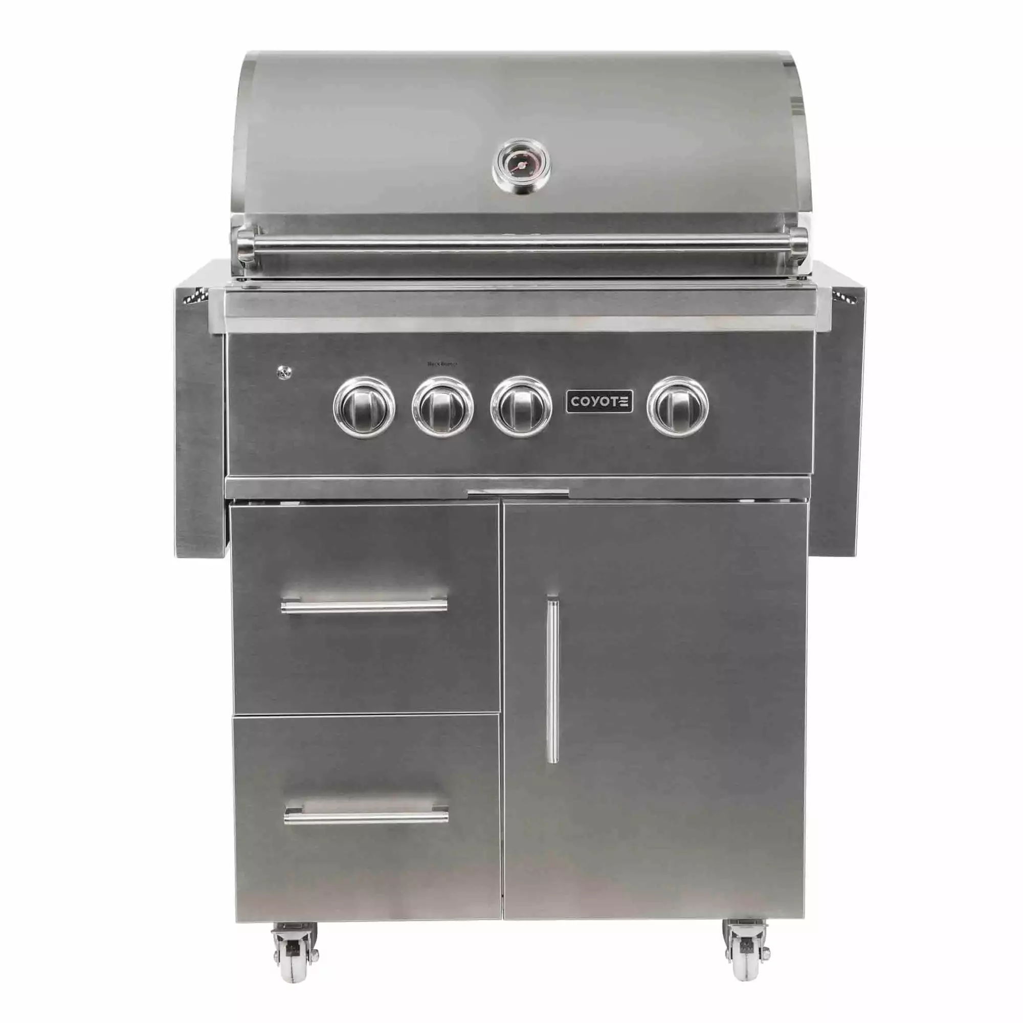 Coyote S-series 30-inch 3-burner Natural Gas Grill Rapidsear Infrared Burner & Rotisserie