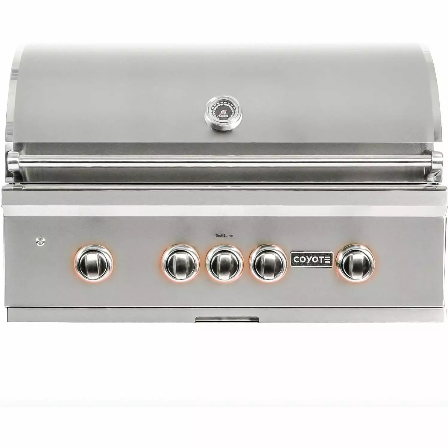 Coyote S-Series 36-Inch 4-Burner Built- Propane Gas Grill RapidSear Infrared Burner & Rotisserie