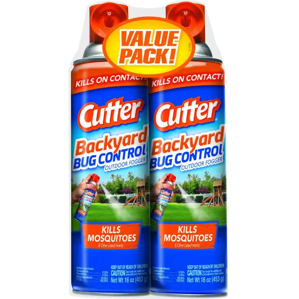 Cutter HG-65704 Backyard Bug Control Outdoor Fogger 16 Oz 2-Pack Insect Killer