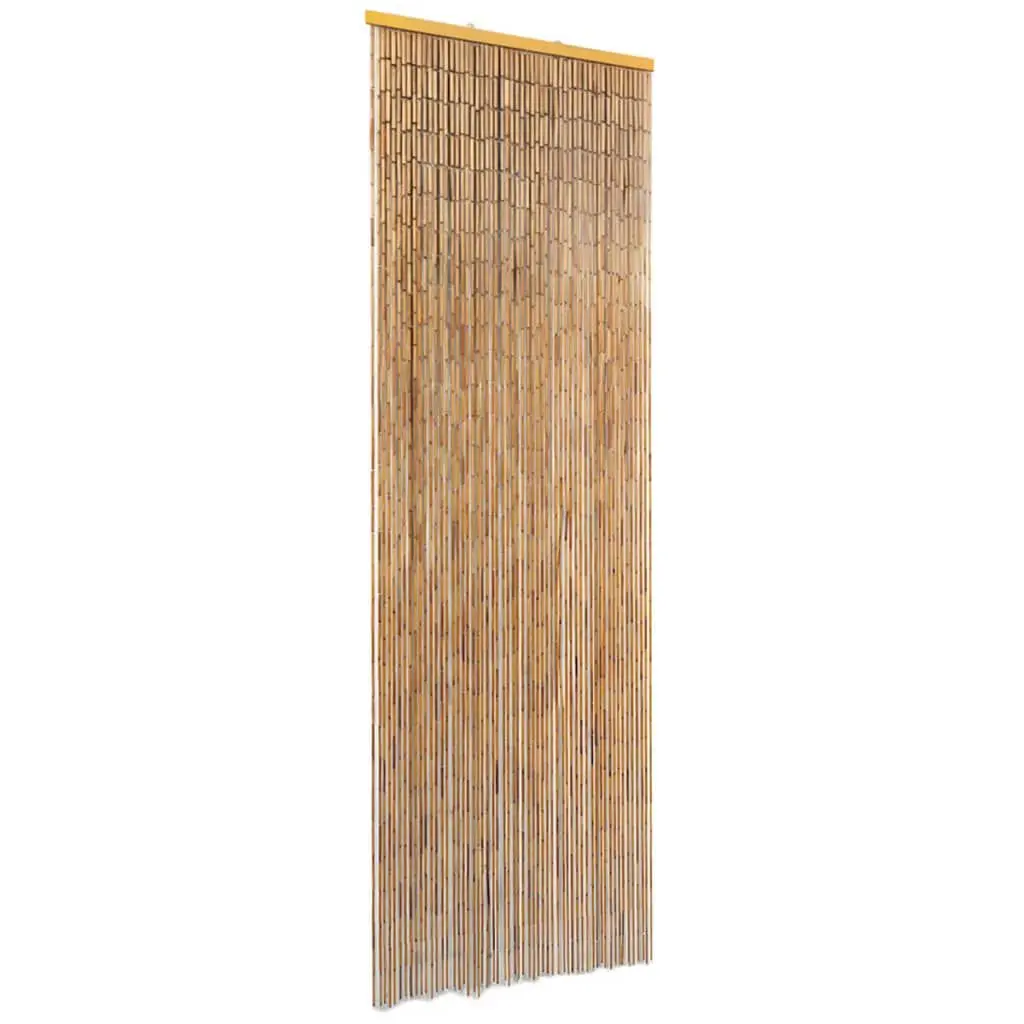 Bamboo Insect Door Curtain 22x72.8 Inches Natural Pest Control Screen