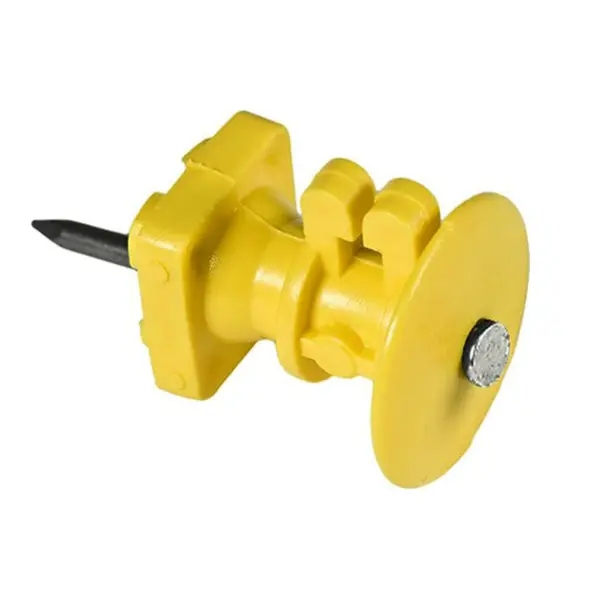 Zareba IWKNY-Z Economy Insulator Double Headed Nail Yellow