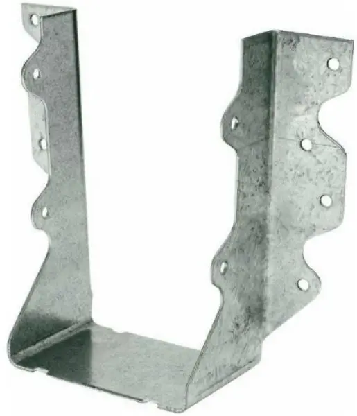 Simpson Strong-Tie U26-2 Galvanized Double Joist Hanger 16 Gauge 2 x 6 Construction