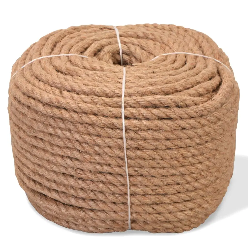 Rope 100% Jute 0.5 Inches 3937 Feet Extra Strong Natural Fiber