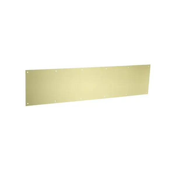 National Hardware Kickplates 8 Inch x 34 Inch Brushed Gold N270 353