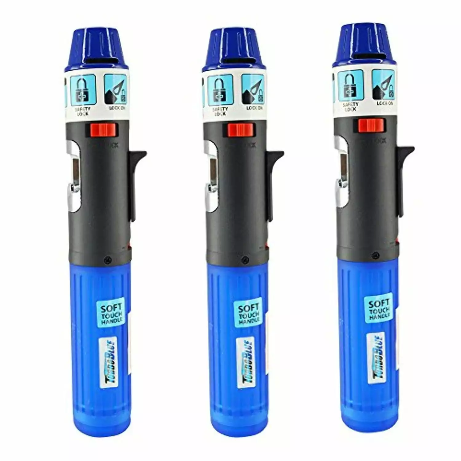 Torch Blue Torch Stick Multi Purpose Refillable Butane Lighter Cooking Crafting 1