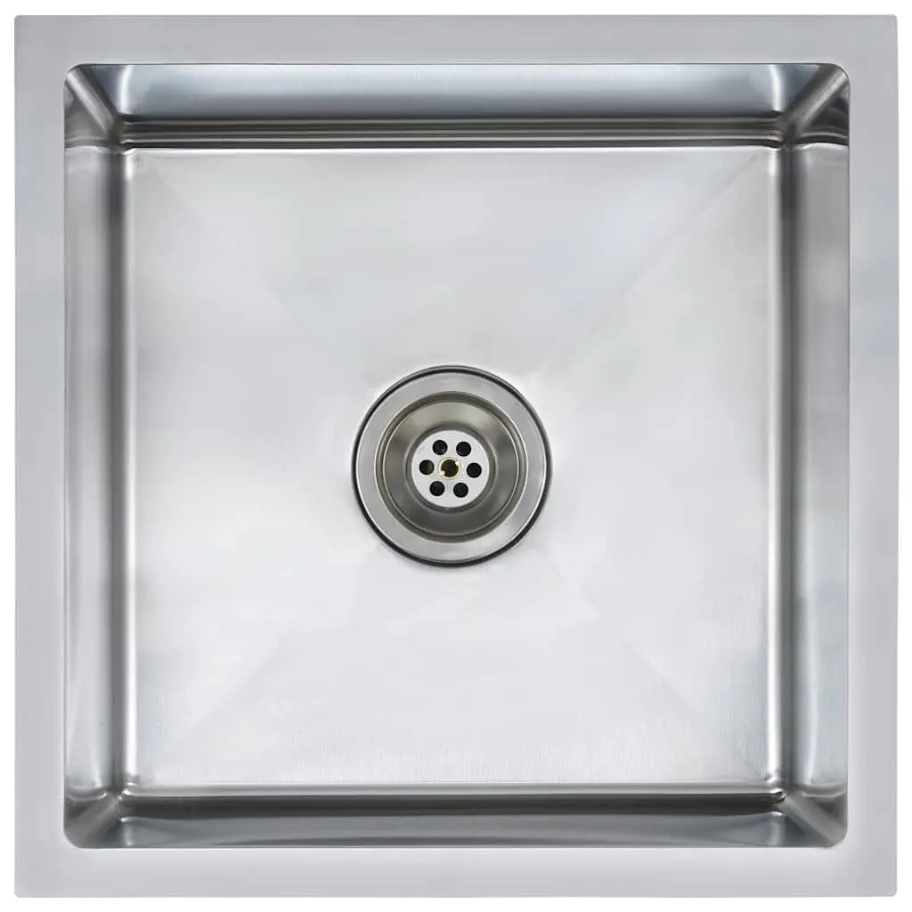 Handmade Kitchen Sink Stainless Steel Single Bowl Sink