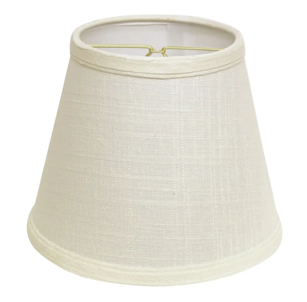 Empire Hardback Lampshade Bulb Clip, White Material Lampshade Table Lamp alabama lamp shades