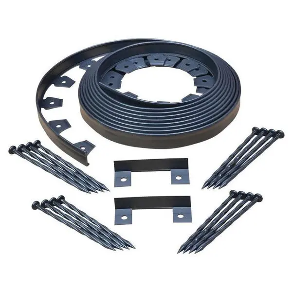Dimex EasyFlex No-Dig Landscape Edging Kit Black 50 Feet Long
