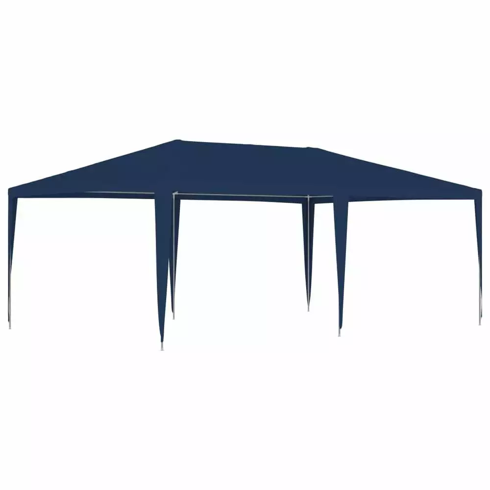 vidaXL 13.1x19.7 Feet Blue Party Tent Large Outdoor Events