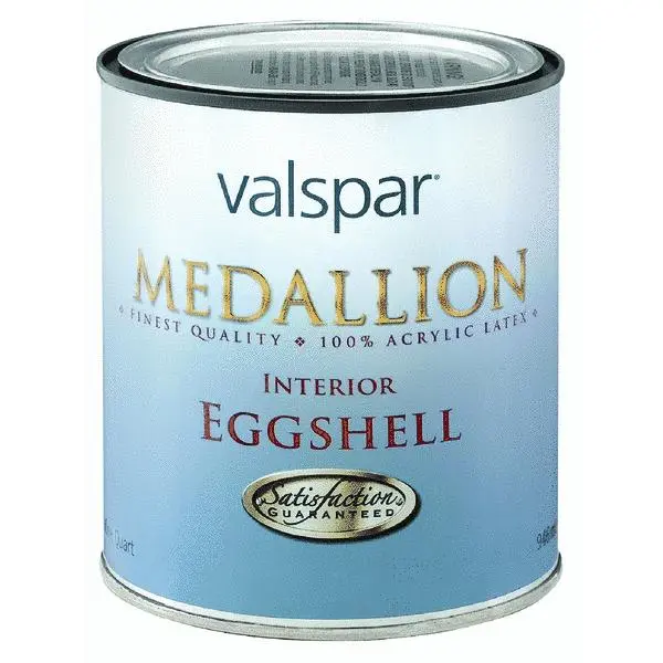 Valspar 27-4408 Medallion Interior Acrylic Latex Eggshell Paint Pastel Base Quart