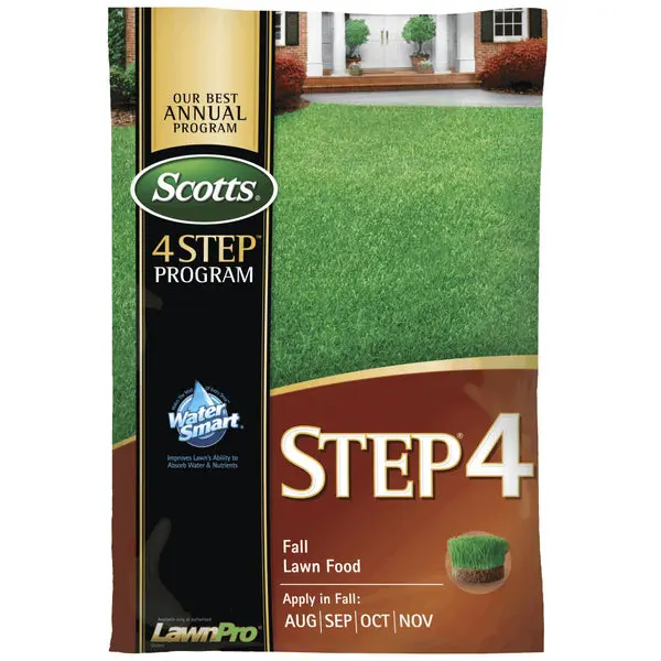 Scotts 2515 Step 4 Fall Lawn Food Fertilizer 15000 Sq Ft Coverage