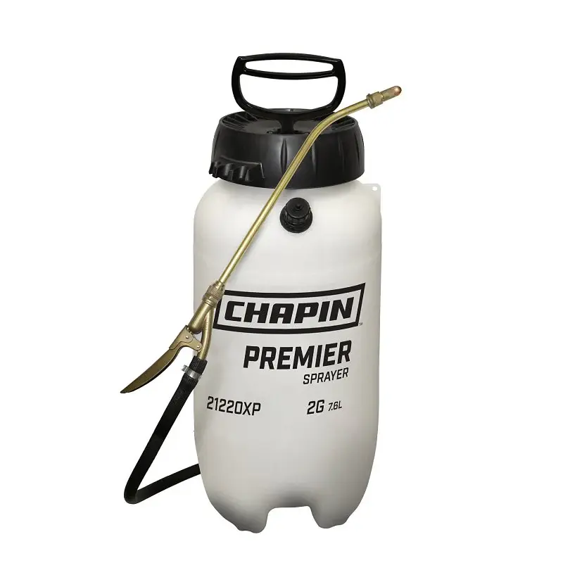 Chapin 21220XP Handheld Sprayer, 2 gal Tank, Poly Tank, 42 L Hose, Ivory